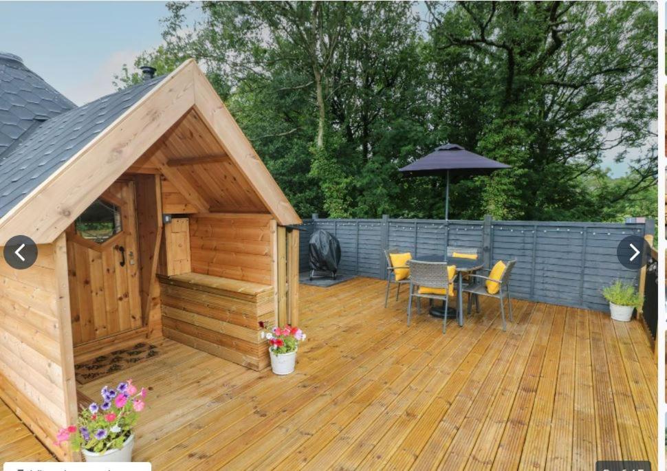 The Hive - Unique Log Cabin With Wood Burning Stove Ludchurch 외부 사진